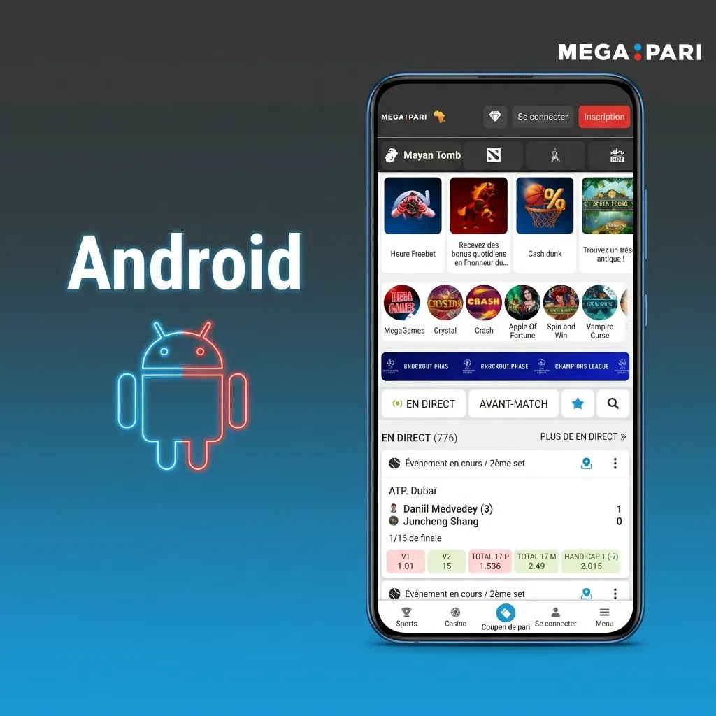 Android app installation guide showing APK download steps for smartphones and tablets version 5.0+