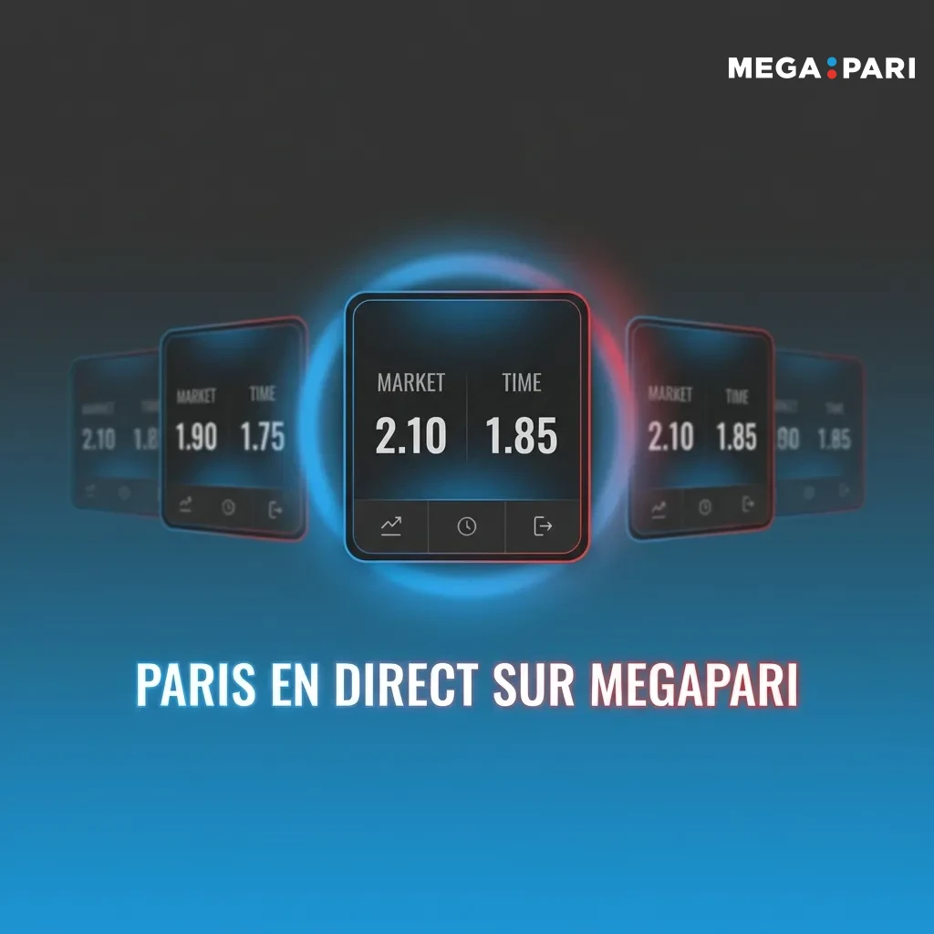 Paris sportifs en direct sur Megapari avec cotes actualisées en temps réel et statistiques de match