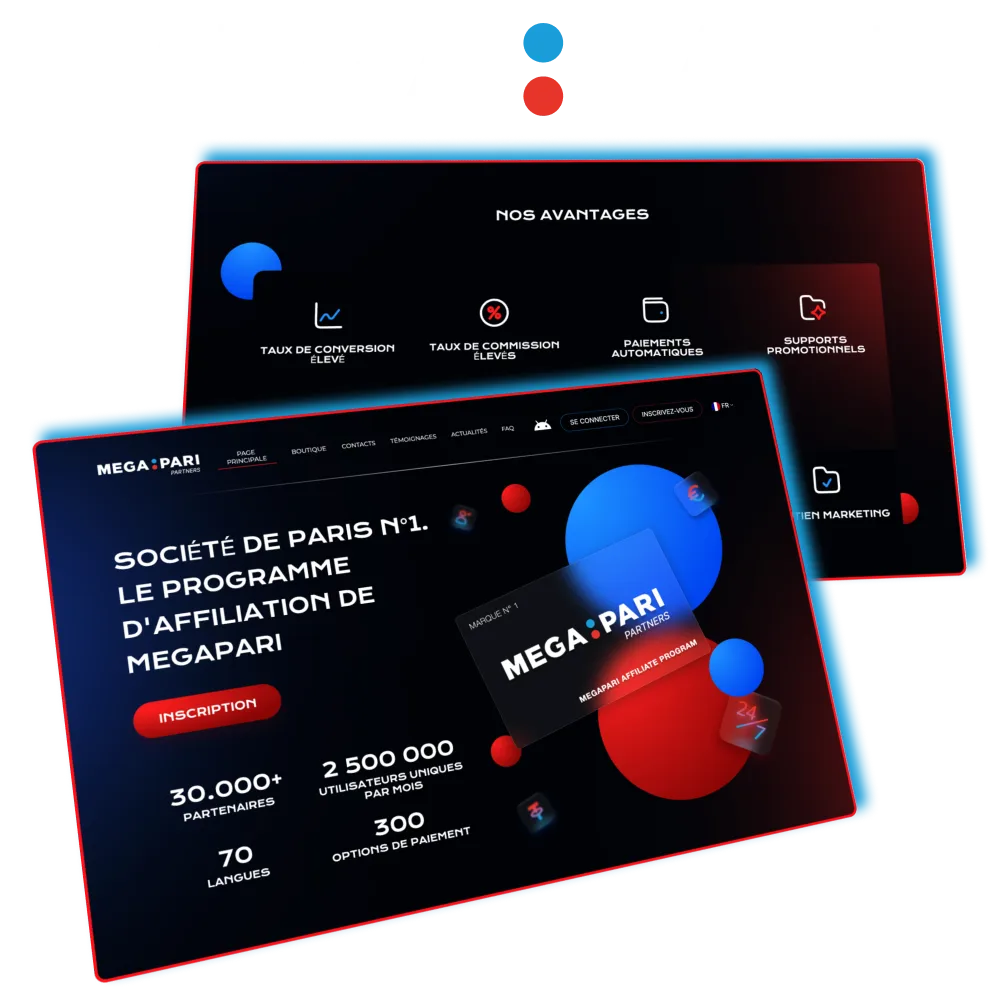 Megapari offre partenariat rémunérateur et accompagnement personnalisé.