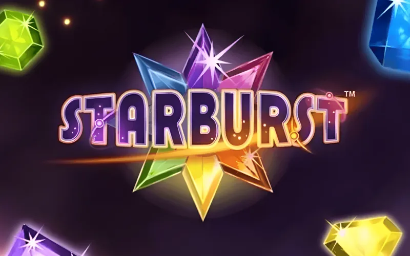 Spin et collectionnez les étoiles dans Starburst sur Megapari.