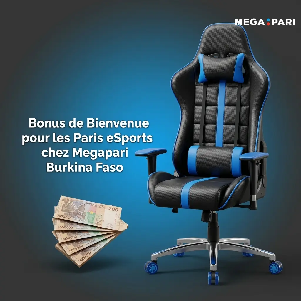 Bonus de bienvenue Megapari 200% jusqu'à 984 000 XOF et 150 tours gratuits pour paris eSports