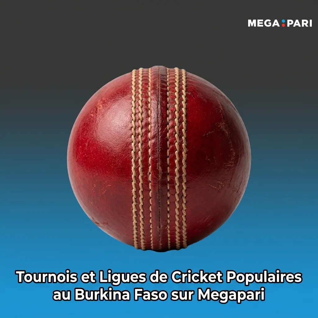 Tournois de cricket populaires au Burkina Faso sur Megapari : IPL, T20 World Cup, Ashes et plus